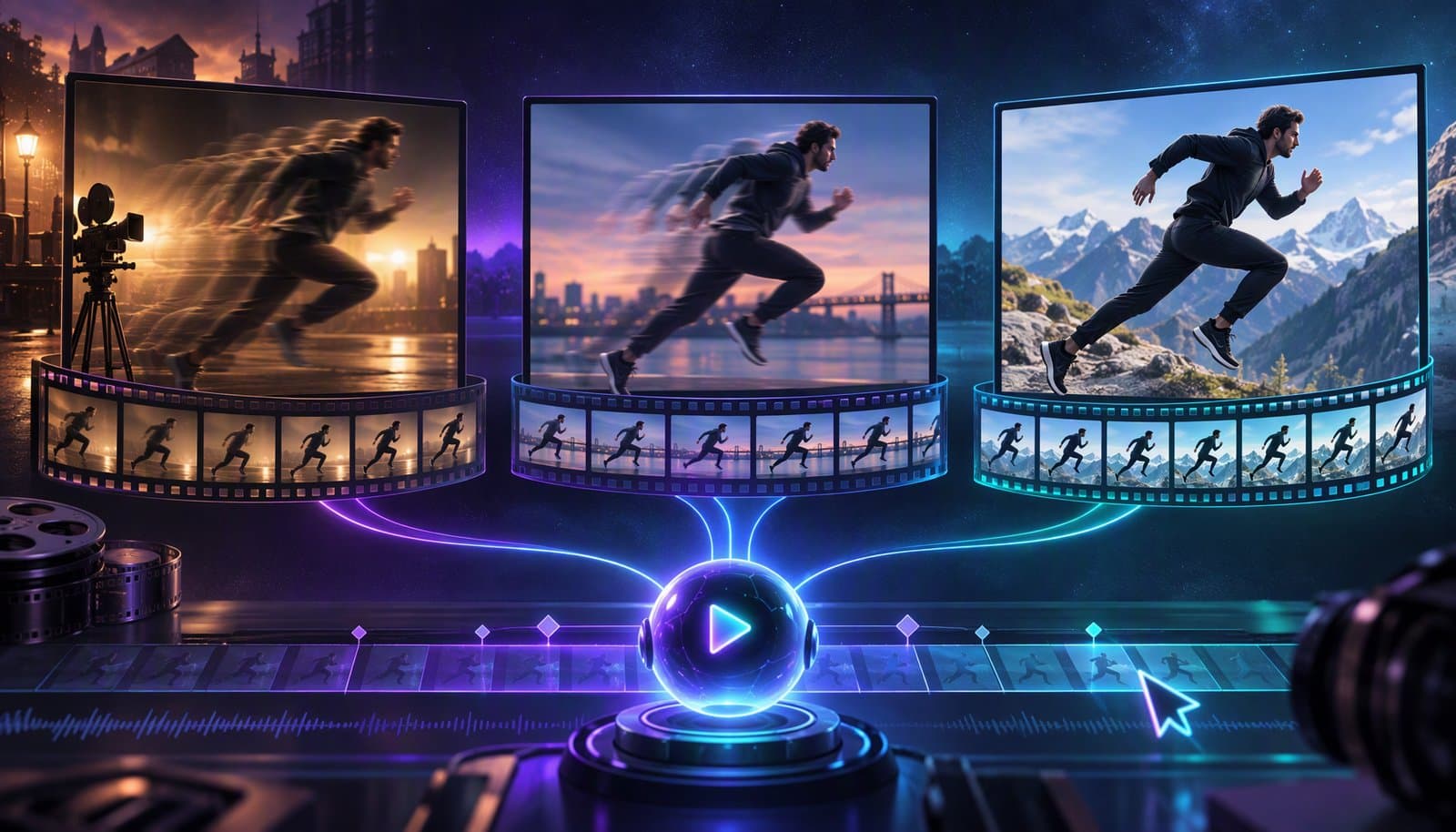 Editorial illustration for 24 vs 30 vs 60 FPS: Which Frame Rate Should You Use? (2026)