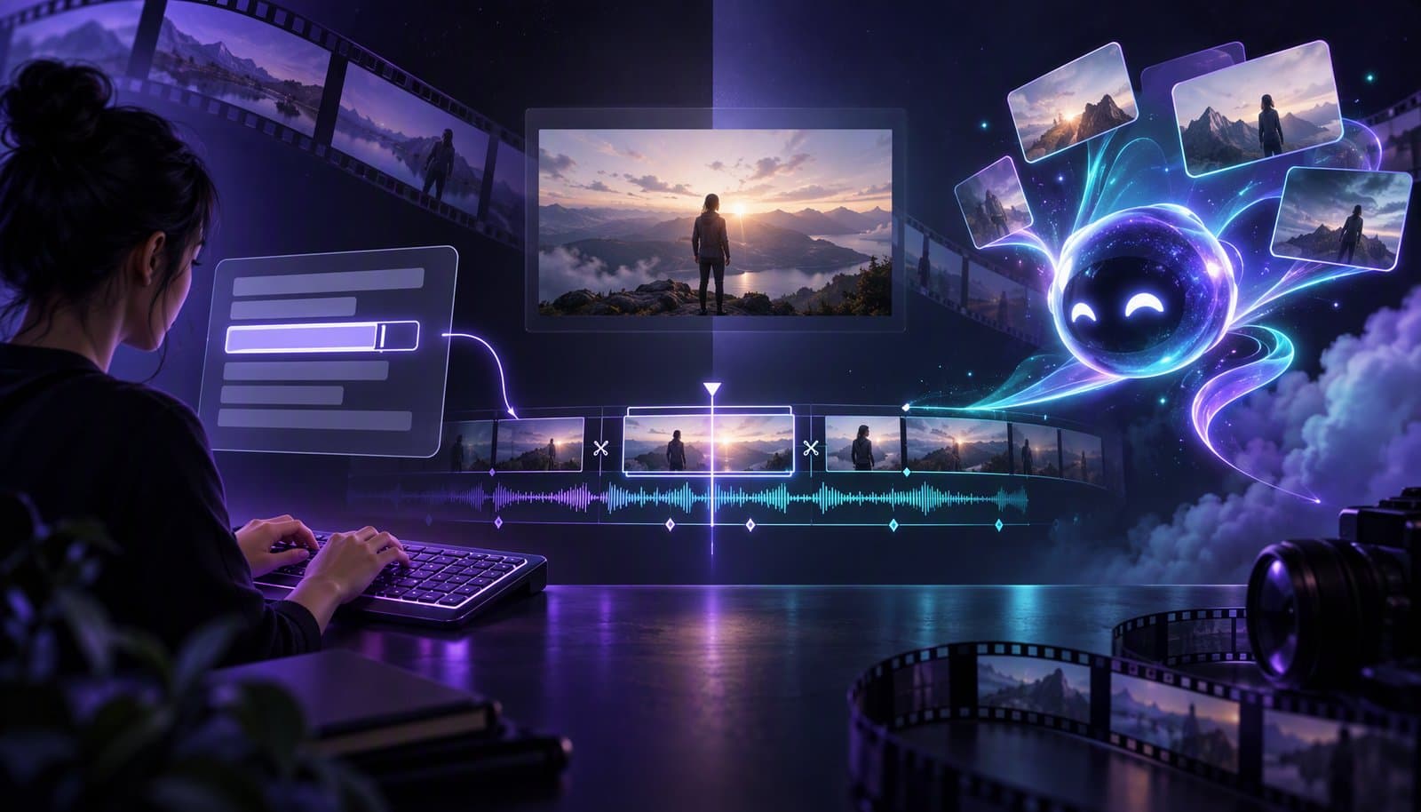 Editorial illustration for Text-Based Video Editing Explained (and How It Differs From AI Prompting) — 2026