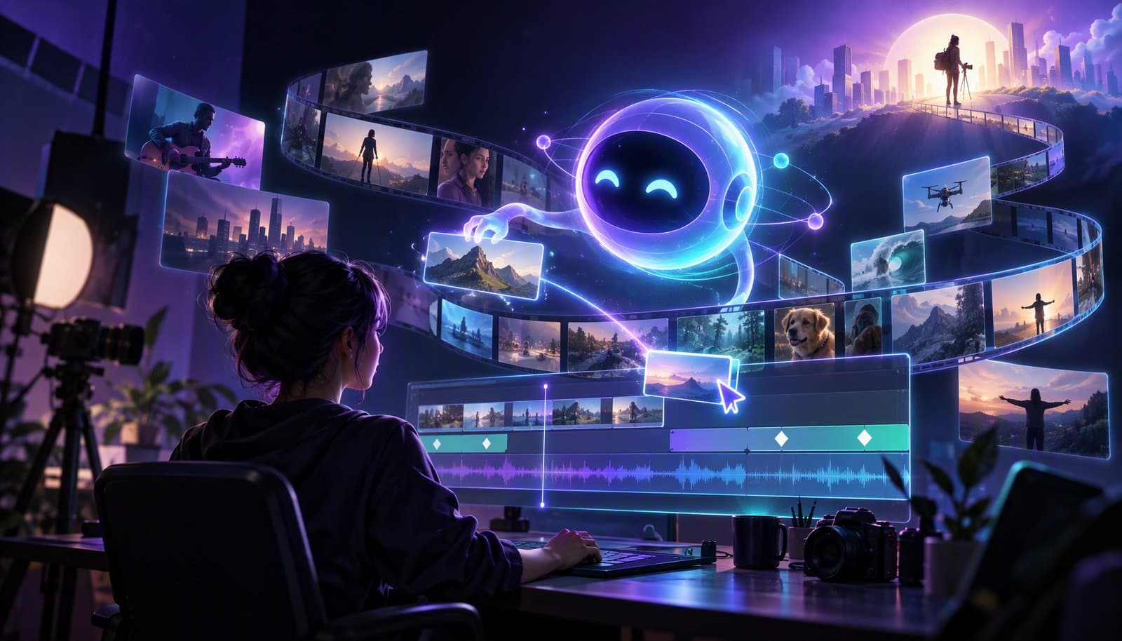 Editorial illustration for The Rise of Agentic AI: What It Means for Content Creators